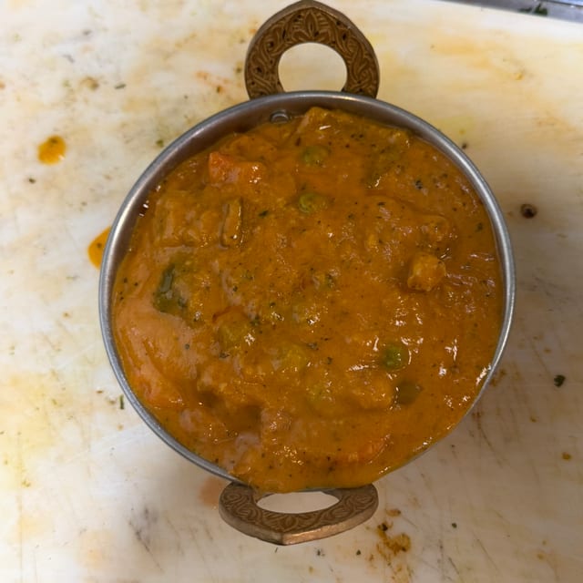 Vegetable Coconut Korma.