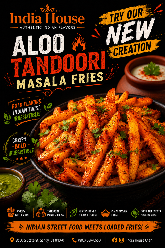 Tandoori Masala Fries.