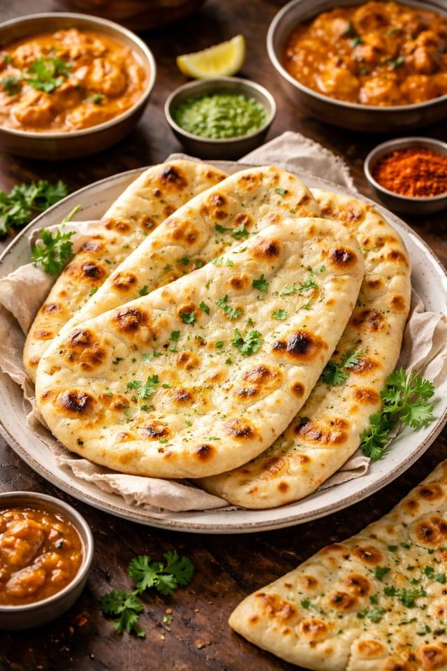 Garlic Naan.
