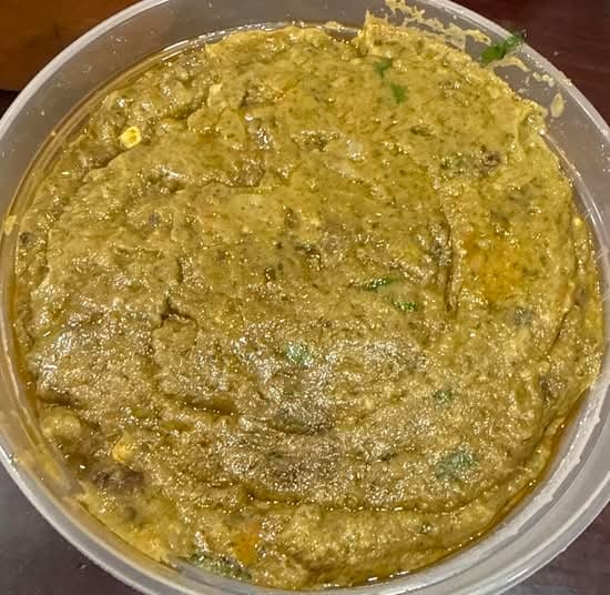 Saag Paneer.