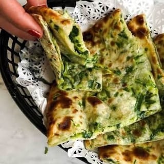 Spinach Naan